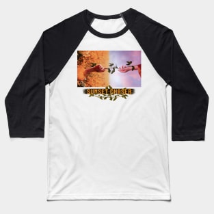 sunset chaser / heart work Baseball T-Shirt